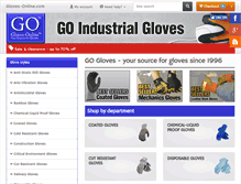 Tablet Screenshot of industrial.gloves-online.com